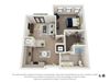 1U Floor Plan 1U Floor Plan at The Baxly, Savannah